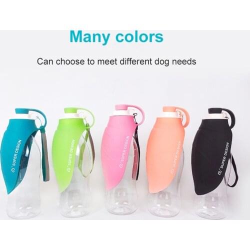 Pet Dog Leaf Water Cup Portable Water Bottle Travel Pet Drinking Bowl Dog Feeding Water Dispenser Feeders Supplies Pet Products