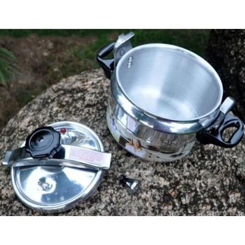 4L Pressure Cooker Pot Pan Home Outdoor Cooking Cookware Steamer Canner