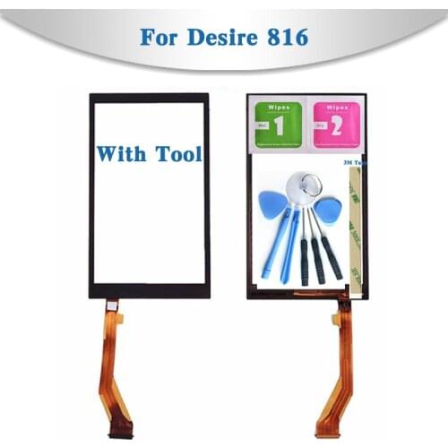 Replacement High Quality 5.5" For HTC Desire 816 and Desire 816G Touch Screen Digitizer Sensor Outer Glass Lens Panel
