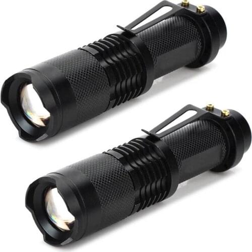 Tactical LED Flashlight 3-mode Zoomable Torch High Bright T6 1000lm White Light Torchlight 18650 Flashlight LED Lamp Lantern