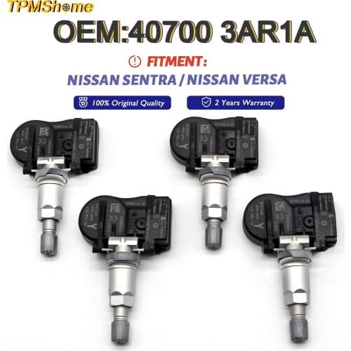 TPMS Sensor 407003AR1A Tire Pressure Monitoring System 433MHz 40700-3AR1A For NISSAN SENTRA NISSAN VERSA Tyre Air Monitor Sensor