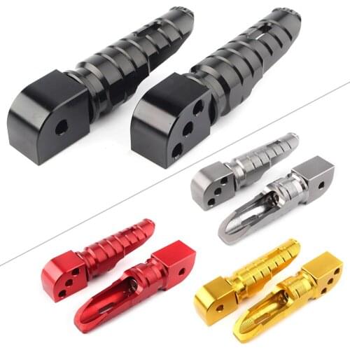 Motorcycle Rear Footrest Pedals Footpegs Foot Rest For Kawasaki Z800 Z900 Z1000 Z750R ZX10R ZX6R ER6N ER6F