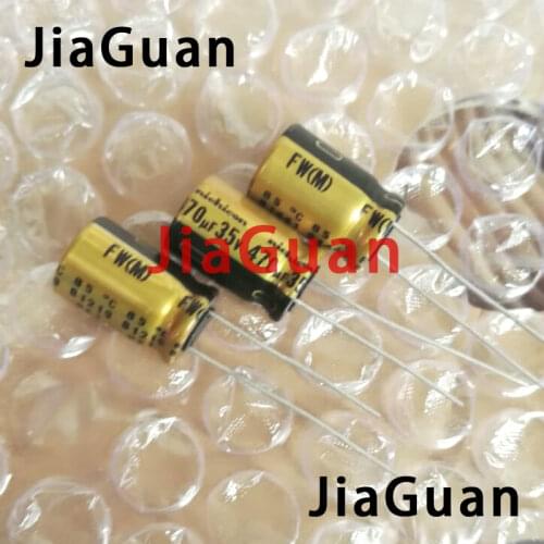 20pcs NEW NICHICON FW 470UF 35V 10X16MM audio 35V 470UF Electrolytic Capacitor 35V470uF filter amplifier 470UF/35V