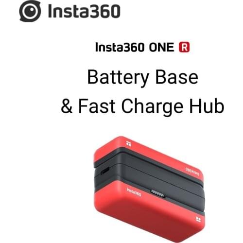 Insta360 One R Boosted Battery Base ONER Fast Charge Hub Vertical Battery Base ONE R Diving Case for Insta 360 One R Accessories