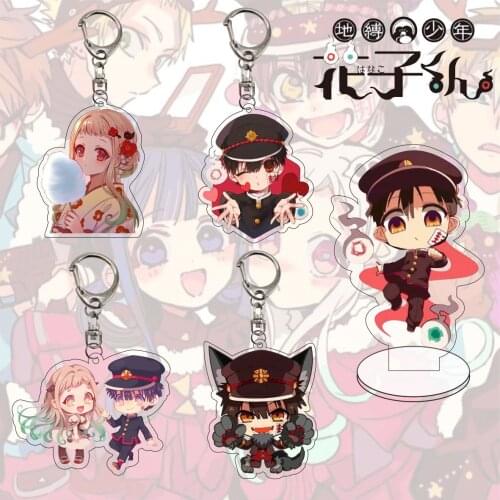 11pcs/lot Anime Toilet-Bound Hanako-Kun Acrylic keychain Key bag pendant gift