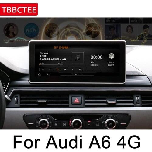For Audi A6 A6L 4G 2011~2015 MMI IPS Android Car Multimedia Player GPS Navigation Original Style HD Screen WiFi BT