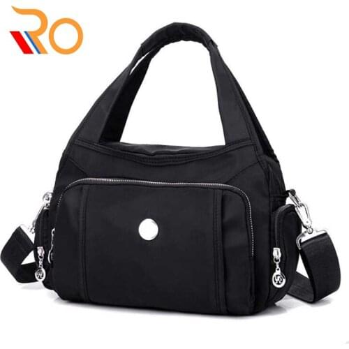 Big Women Messenger Bags For Women Waterproof Nylon Handbag Female Shoulder Bag Ladies Crossbody Bags