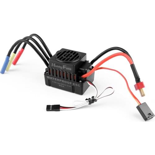 HOBBYFANS 60A Brushless ESC and Programming Card for Programming HOBBYFANS OCDAY GOOLRC Brushless ESC 1/10 Off-road RC Car
