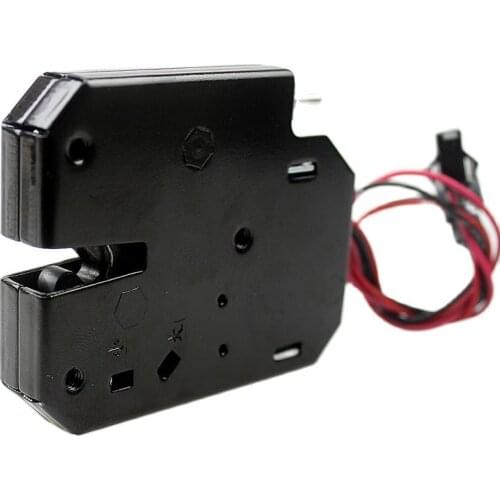 KINJOIN DC 12V Express Cabinet Lock Electronic Locker Lock Unmanned Vending Machine Lock Self-Lock Electric Lock/Door Lock