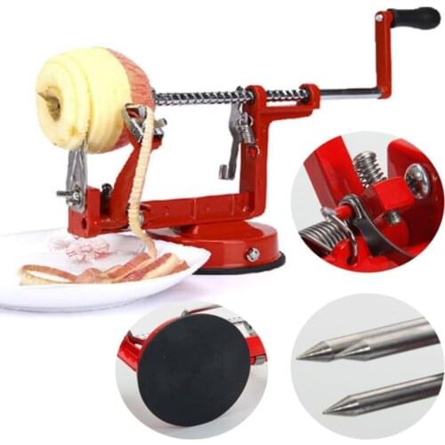 Stainless Steel 3 in 1 Apple Peeler Fruit Peeler Slicing Machine / Apple Fruit Machine Peeled Tool Creative Home Kitchen