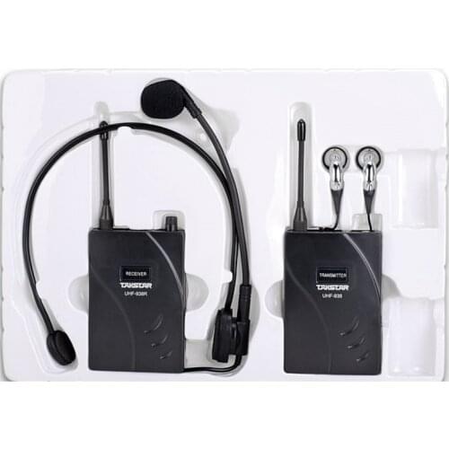 TAKSTAR UHF-938 upgraded wireless acoustic tour guide transmission system transmitter receiver teaching conference stage monitor