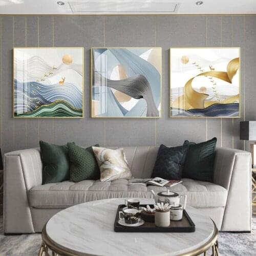 Sea Waves Canvas Painting Modern Ocean Seascape Artwork Prints Pictures Thick Oil Wall Art Decoration for Home Office Decor