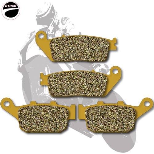 Motorcycle Brake Pads Front+Rear For HONDA CB 400 89-90 NT 650 88-91 CBR 250 88-89 NTV 600 88-92 NTV 650 88-97