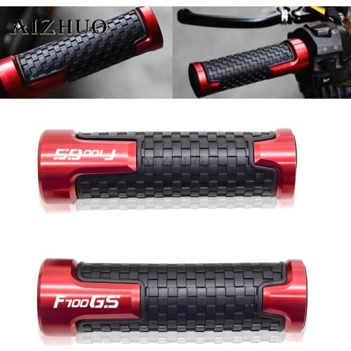 7/8"22mm Motorcycle Accessories Handlebar Grips Handle Bar Hand Bar Motorbike For BMW F700GS F 700GS F700GS 2013-2016 2015 2014