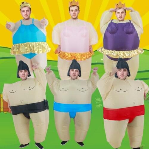 Sumo Inflatable Clothes Doll Costumes Creative Programs Dance Stage Performance Props Funny Adult Fat Christmas Halloween Party