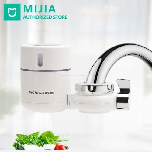 Xiaomi Chigo Water Purifier Faucet Kitchen Tap Water Filter Multi-Layer Replacement Natural Diatom Ceramic Filter Cleanable