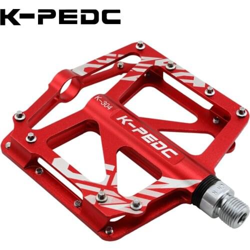 K-PEDC Aluminum Alloy Mountain bicycle pedal MTB pedales bicicleta mtb Sealed 3 Bearings mtb pedals Road Cycling Accessories
