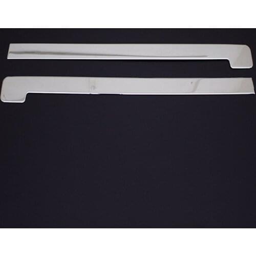 Fit For Peugeot Rifter Chrome Sliding Door Lath 2 Piece Stainless Steel 2019 and Post Tunning Trim 2 Pcs Suit good Quality