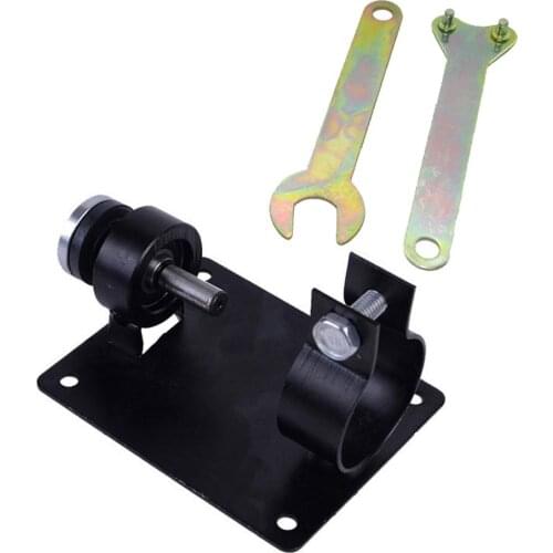 Electric Drill Cutting Seat Stand Holder Set Polishing Machine Bracket Set With 2 Wrenchs And 2 Gaskets For Polishing / Grinding