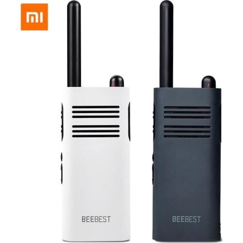 XIAOMI Mijia BeeBest A208 Handheld Walkie Talkies Blue 3350mAh 5W 1-5KM Two Way Radio for Outdoor Indoor Building Security