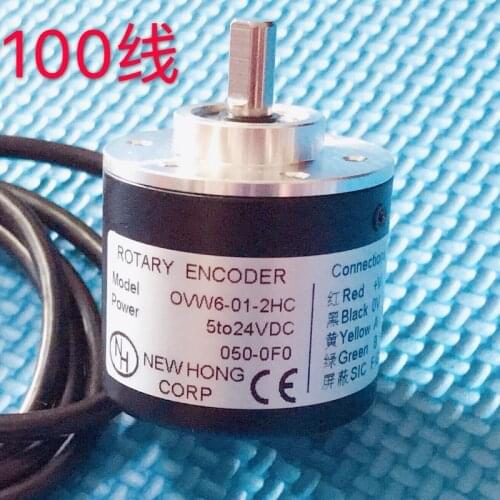 Industrial grade photoelectric encoder 360 pulse AB phase incremental rotary encoder 360 line 360P/R