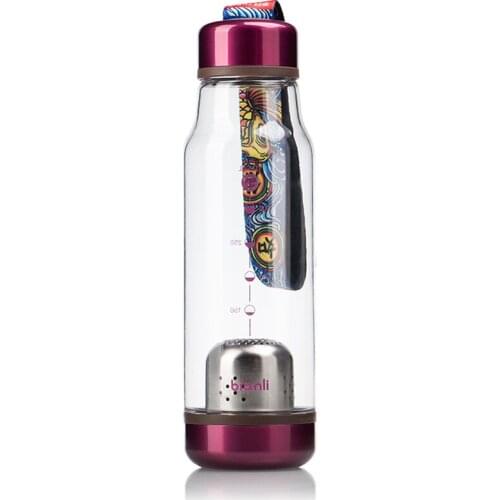 Transparent Filter Bottle Portable Water Cup Outdoor Sports Leakproof Travel Water Bottles Travel Bottels Plastic Water EA60SH