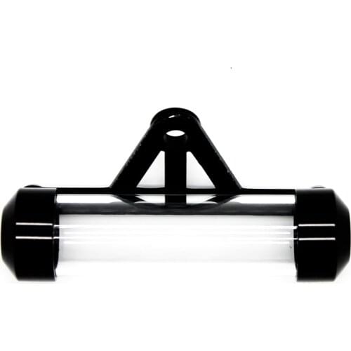 Universal Motorcycle Tube Tax Disc Cylindrical Holder Frame Real Waterproof