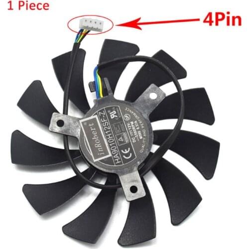 85MM HA9010H12F-Z 4Pin Cooler Fan Replacement For MSI GTX 1060 OC 6G GTX 960
