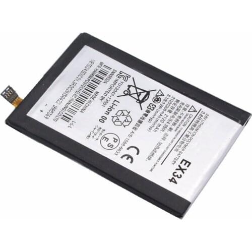 5pcs /lot 2200mAh EX34 Replacement Battery For Motorola Moto X XT1058 XT1053 XT1060 XT912A Batteria Batteries