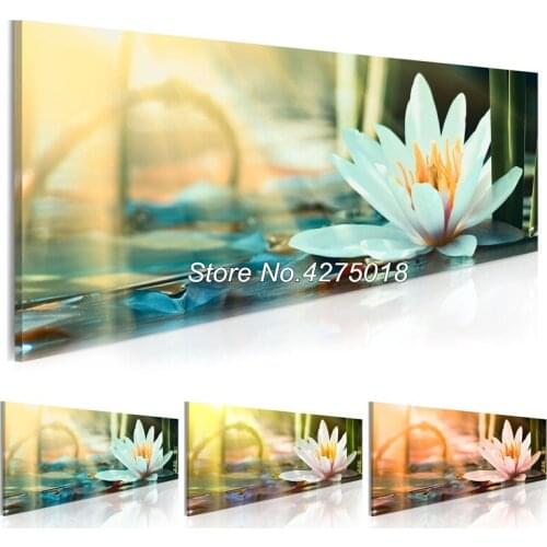 5D DIY Diamond Painting lotus flower large Diamond Embroidery Full square/Round Drill Mosaic Rhinestone Aquatic Plants YG739