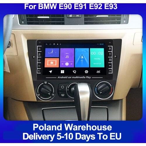1280*720 IPS Screen Car Radio Multimedia Video Player For BMW 3 Series E90 E91 E92 E93 GPS Navi WIFI BT SWC Android 2 Din No DVD