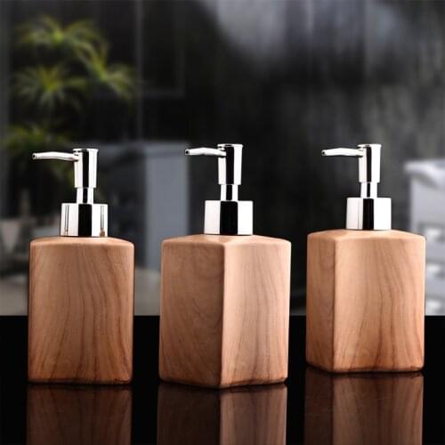 Liquid Soap Dispenser for Kitchen Ceramic Bathroom Home Decoration Liquid Soap Lotion Dispenser Bathroom Accessories