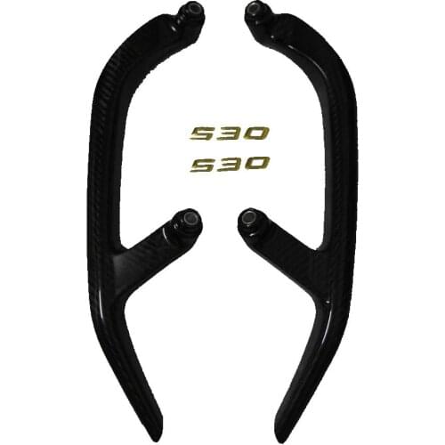 KODASKIN Motorcycle CNC Handrail Carbon Fiber Rear HandleBar for Yamaha Tmax530 XP530 2012-2015