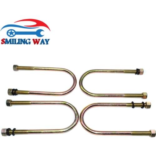 Rear Suspension Leaf Spring U-bolt kit For MITSUBISHI PAJERO SHOGUN MK1 1984-1991 OE: MR548636 MB912916 MB912915 MB912914