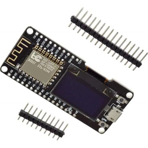 Micro USB 0.96"OLED With ESP-12F ESP8266 CP2102 Wifi Module Development Board