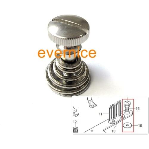 Binder Mounting Plate Fix Kit Screw Spring Gasket For Pfaff 1245