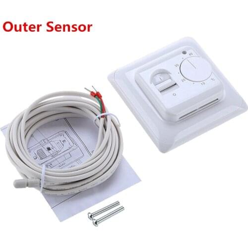 M5 Best price heat Electric Floor Heating Manual Room Thermostat Warm Floor Cable 220V 16A Temperature Controller