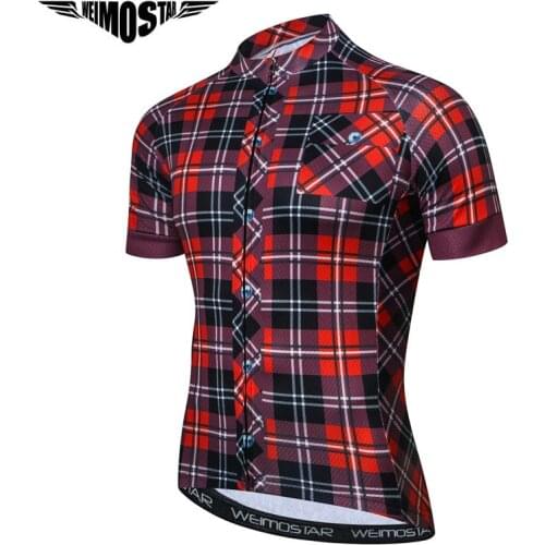 Weimostar 2021 Pro Team Cycling Jersey MTB Bicycle Clothing Summer Short Sleeve Bike Jersey Clothes Quick Dry Cycling Clothing