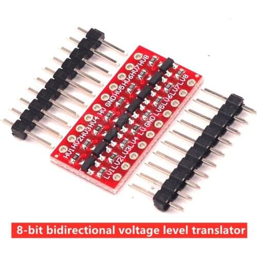 8-bit bidirectional voltage level converter High-speed full-duplex bidirectional 8-way level shift board module Connector