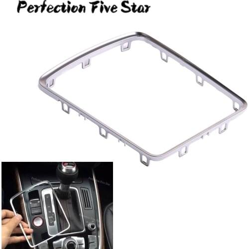 8K0864260 Chrome Central Console Frame Trim For Audi Q5 2009 2010 2011 2012 2013 2014 2015 2016 A4 RS4 A5 RS5
