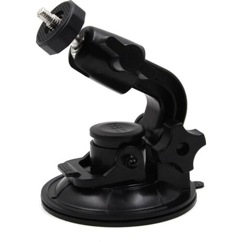 Go ProCar 9.5cm Large Suction Cup Mount 1/4 Steel Thread Tripod for GoPro Hero 7 6 5 4 3+ 3 2 Xiaomi YI 1 2 Mijia 4K SJCAM EKEN