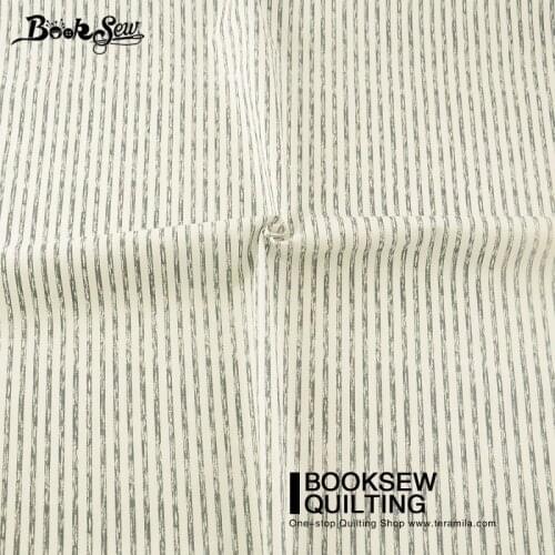 Booksew Telas De Algodon Para Patchwork Gray Stripe Style 100% Cotton Fabric Dye Twill Tissu DIY Dress Curtain Sewing Fabric