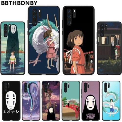 Anime Spirited Away Phone Case For Huawei Y5 Y6 II Y7 Y9 PRIME 2018 2019 NOVA3E P20 PRO P10 Honor 10