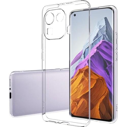 For Xiaomi Mi 11 Case,Mi11 Pro Mi 11i Case, For Xiaomi Mi 11 Lite Case, Transparent Bumper Cover Shockproof Fitted Shell