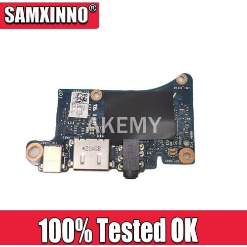 FOR ASUS UX31A 13.3" Genuine USB Audio Jack Card Reader Board w/Cable 455M4L88L11 60-NIOAU1002-C01 WORKS