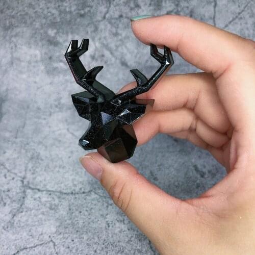 Deer Head Mold DIY Silicone Mold Aromatherapy Plaster Mold Resin Mold Cake Decorating Tools Soap Mold Fondant Cake Mold