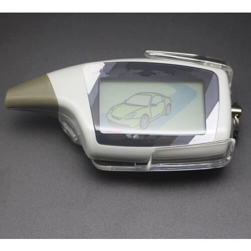 Magicar 5 LCD Remote Controller Key Fob Chain For Russian Version 2 Way Car Alarm System Scher-Khan Magicar 5 Scher Khan M5