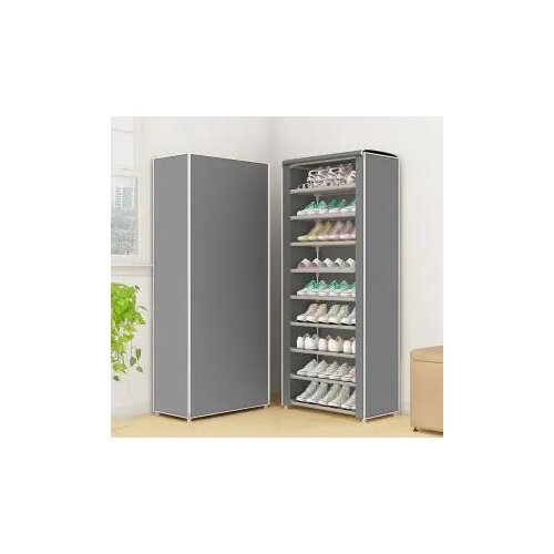 Multilayer Shoe Racks Detachable Dustproof Nonwoven Fabric Shoe Cabinet Home Standing Stand Holder Shoes Organizer Blind box