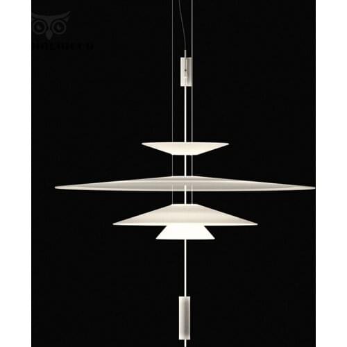 Nordic Designer Led Pendant Lights modern Minimalism Acrylic White Pendant Lamps Indoor Dining Room Kitchen Hanglamp Luminaria