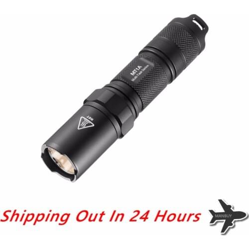 Original NITECORE MT1A CREE XP-G R5 LED 180Lumen 3mode Multi-Task Series Mini LED Torch Flashlight Hiking 14500 AA Free Shipping
